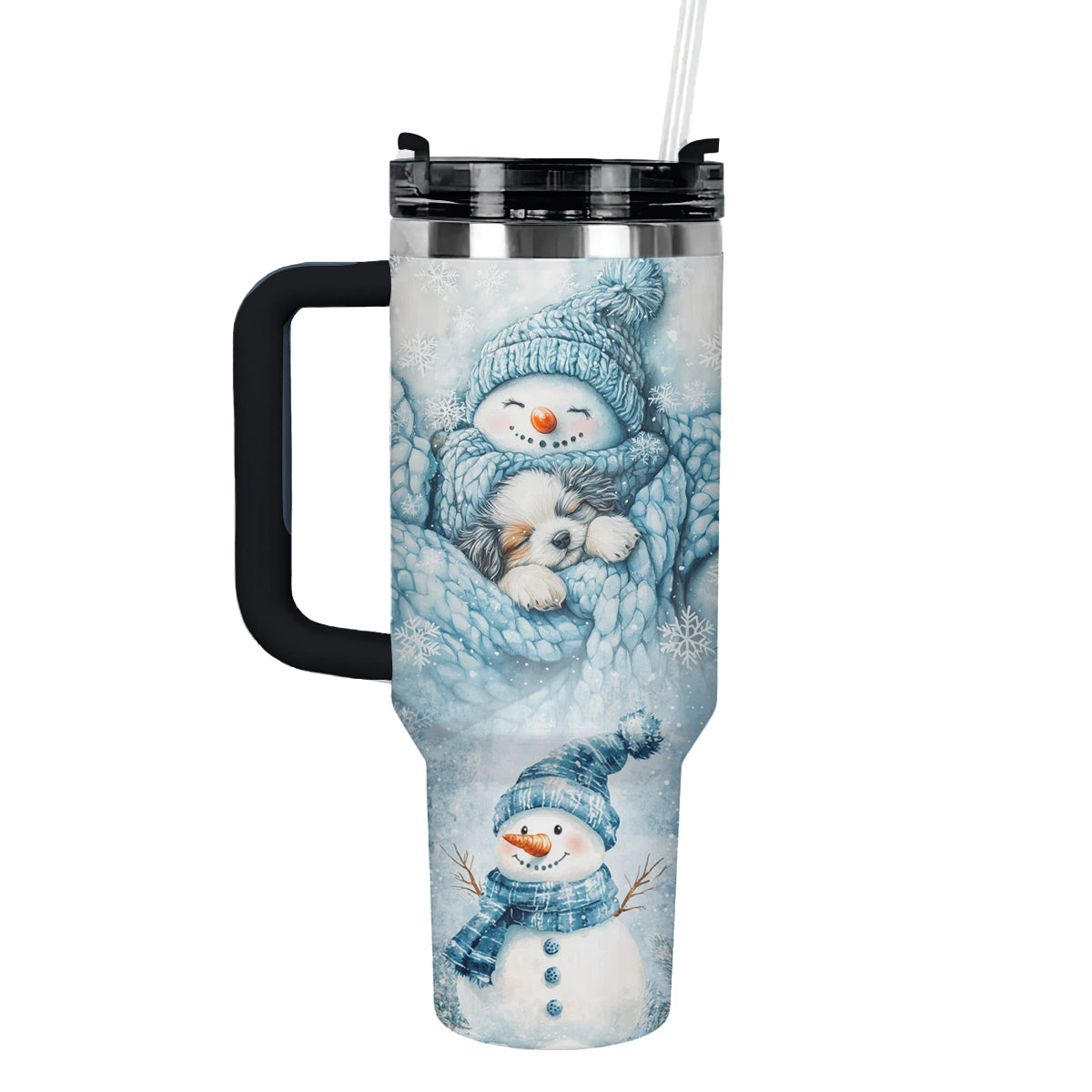 Shineful Tumbler Cozy Snowman