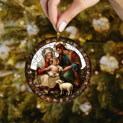 Shineful 2D Acrylic Ornament Blessed Glow Family