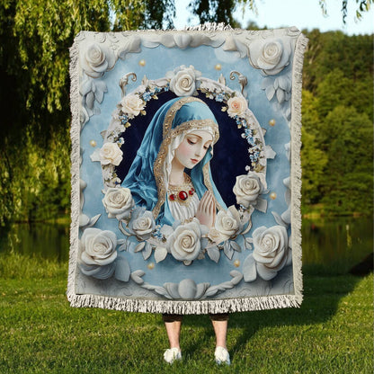 Shineful Woven Tapestry Throw Blanket Marian Grace