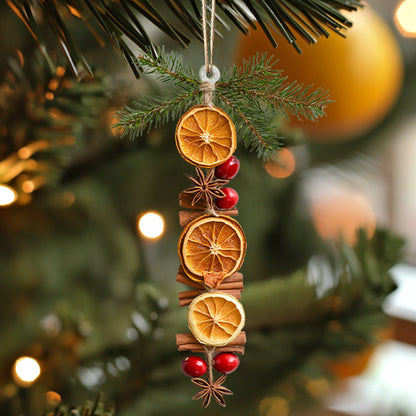 Shineful 2D Acrylic Ornament - Dried Orange