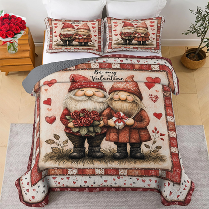 Shineful All Season Quilt 3-Piece Set - Gnome Sweet Love