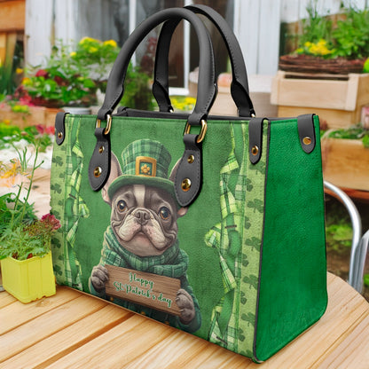 Shineful Leather Bag Shamrock Frenchie