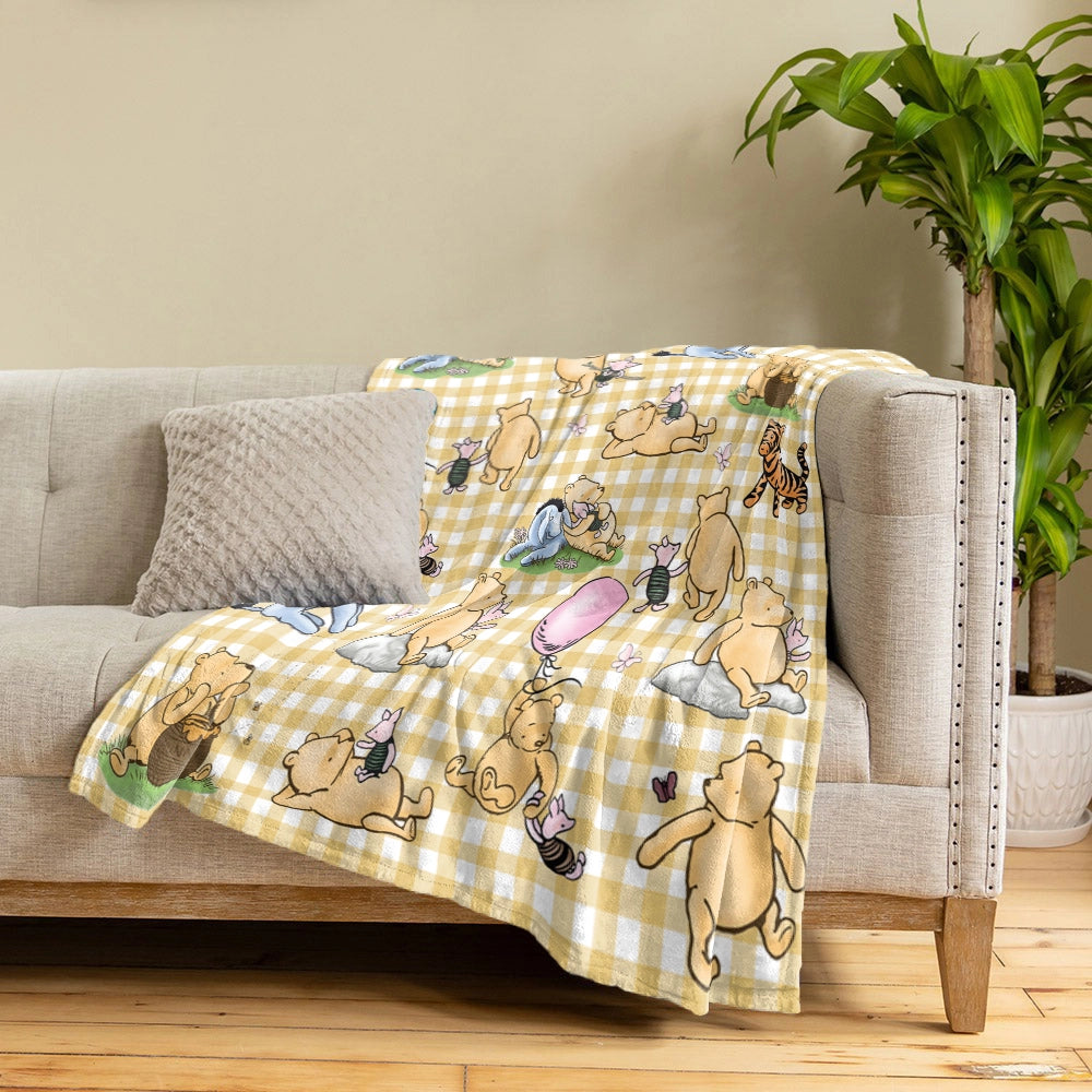 Shineful Fleece Blanket Sunny Days with Pooh