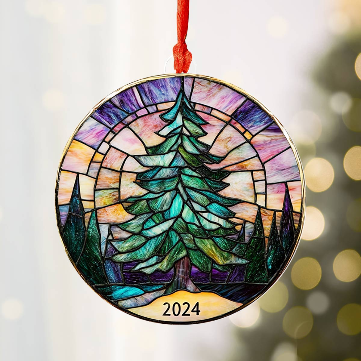 Shineful 2D Acrylic Ornament Holiday Sparkle