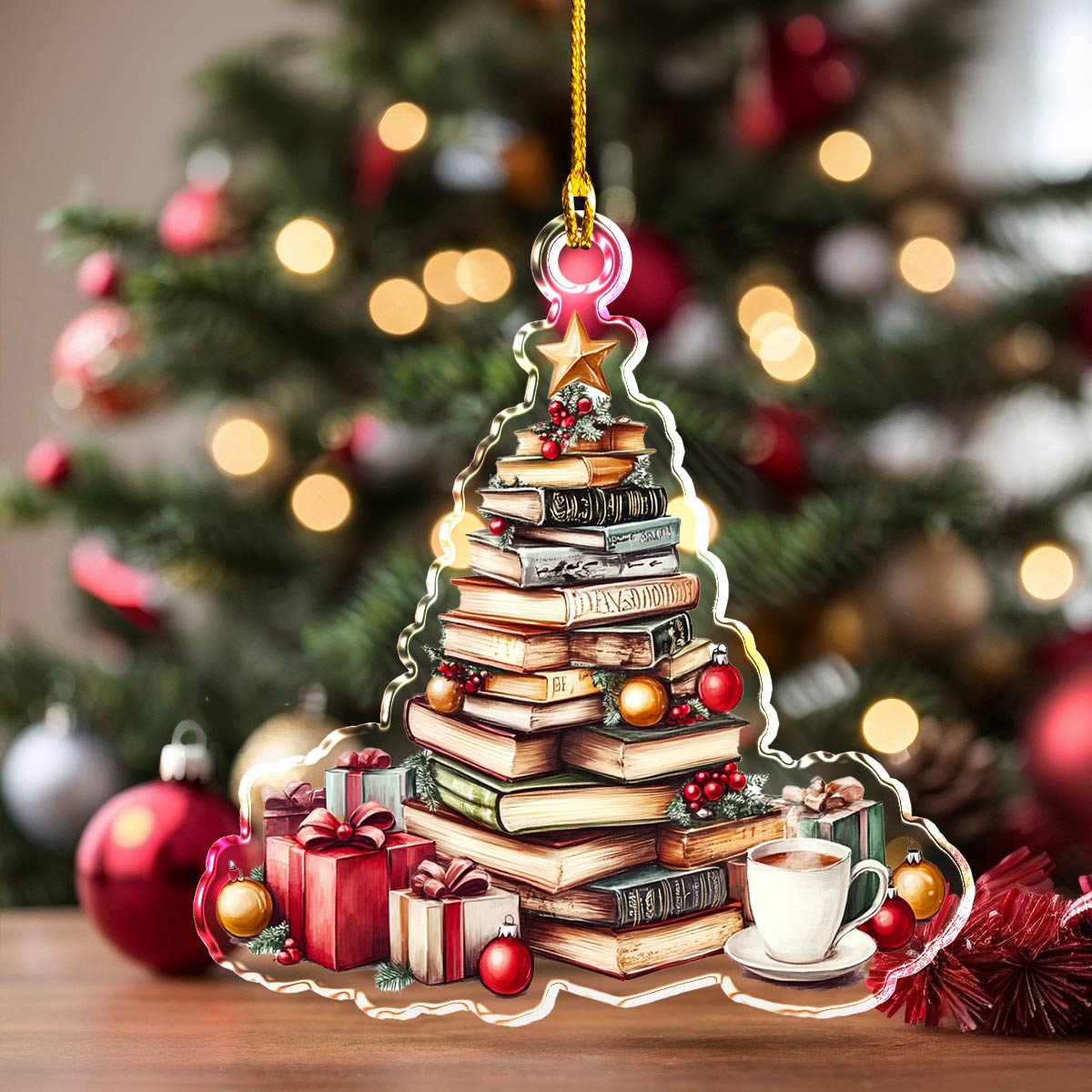 Shineful Acrylic Ornament Book Tree