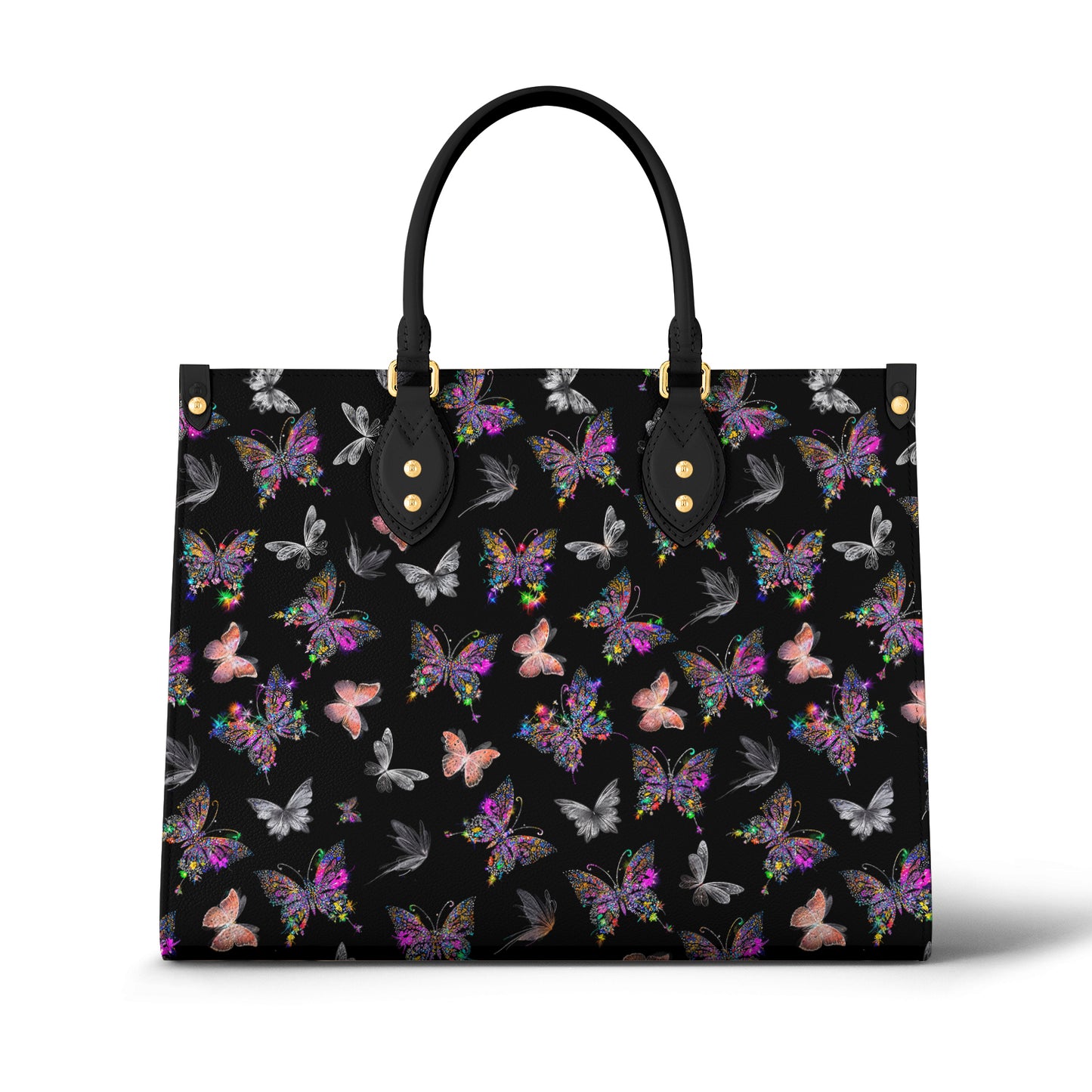 Shineful Leather Bag Gorgeous Butterflies