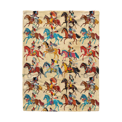 Shineful Fleece Blanket Pride Of A Horse Nation