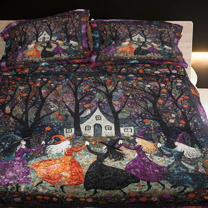 Shineful 4-Piece Bed Sheet Set Beautiful Witchy Woman