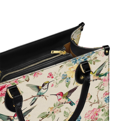 Shineful Leather Bag Hummingbird Symphony