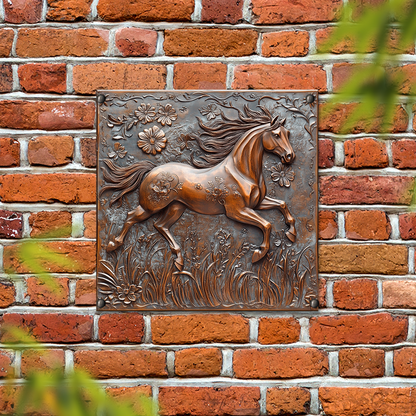 Shineful 2D Metal Sign Majestic Horse