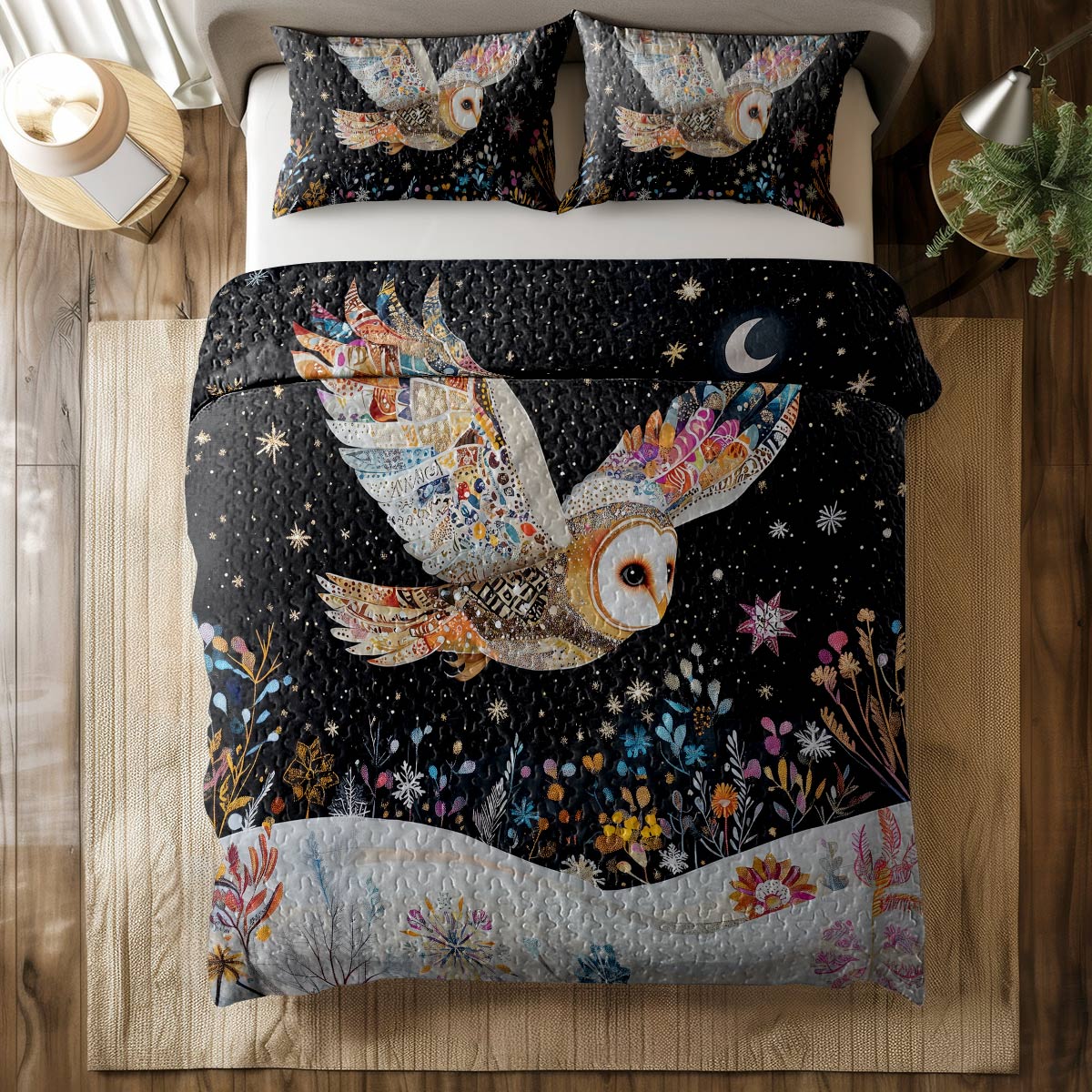 Shineful All Season Quilt 3-Piece Set - Mystic Flight