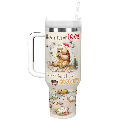 Shineful Tumbler Winnie Christmas Cookie Lover