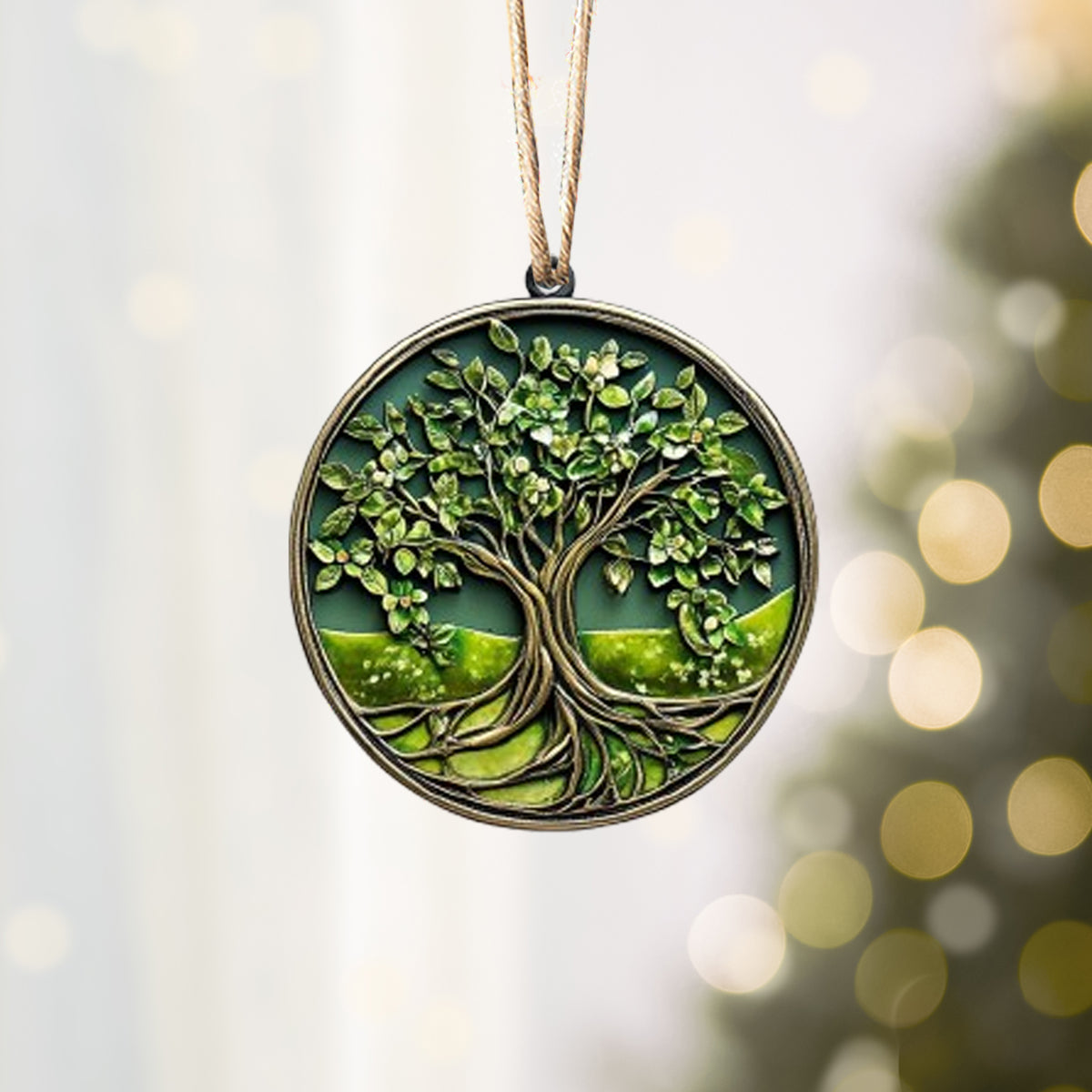 Shineful 2D Acrylic Ornament - Tree of Life Four Seasons Collection