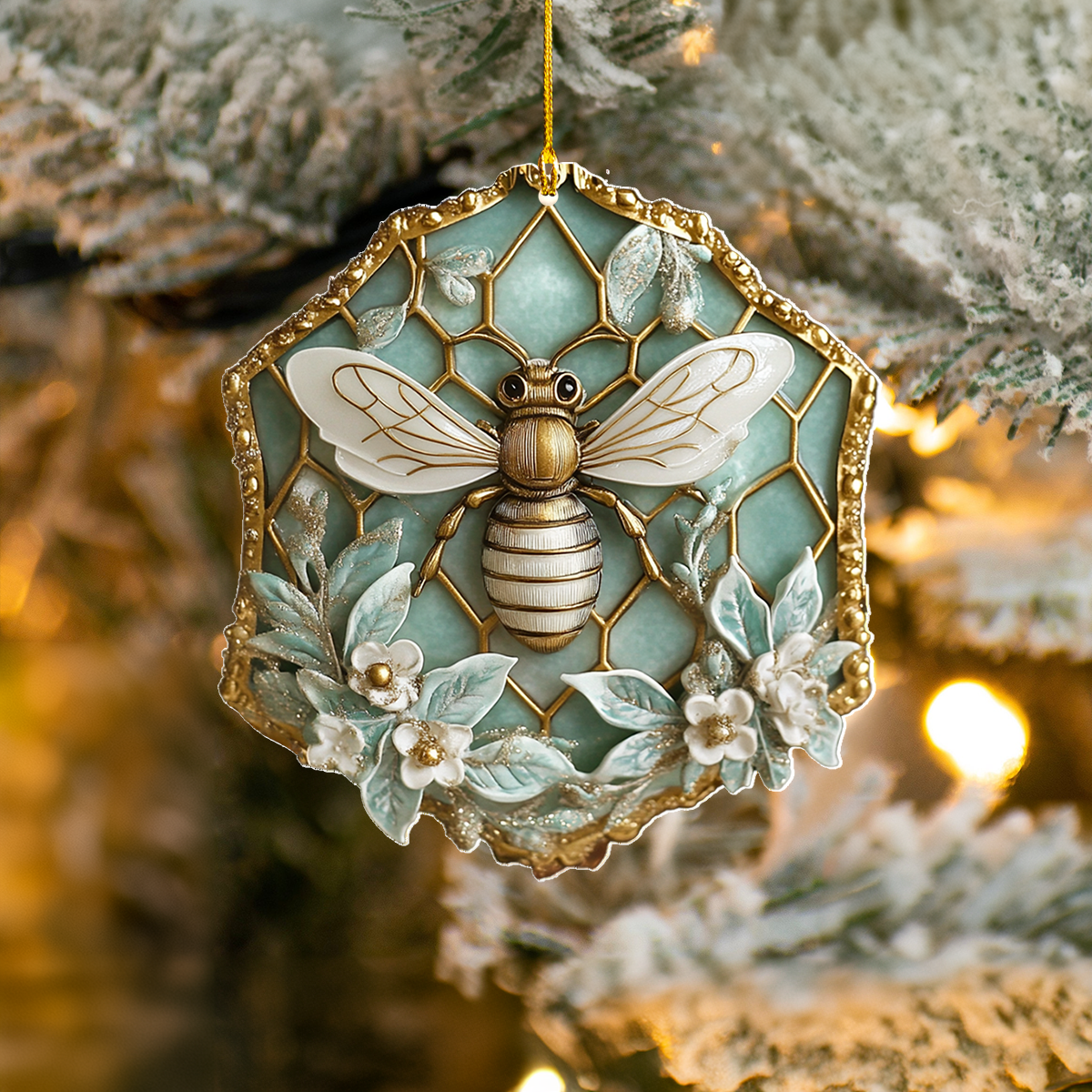 Shineful 2D Acrylic Ornament - Luxe Bee Charm