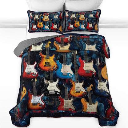 Shineful All Season Quilt 3-Piece Set Rock & Rest Harmony