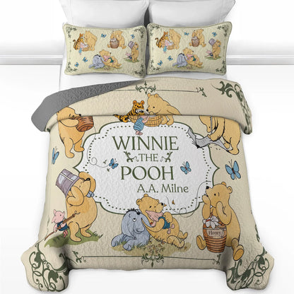 Shineful All Season Quilt 3-Piece Set Winnie’s Classic Charm