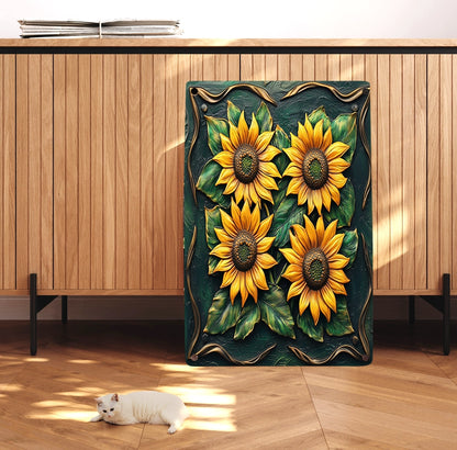 Shineful 2D Metal Sign Sunflower Harvest