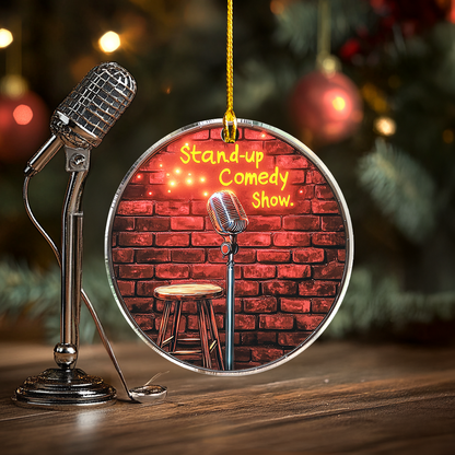 Shineful 2D Acrylic Ornament - Merry Stand-up Comedy Show