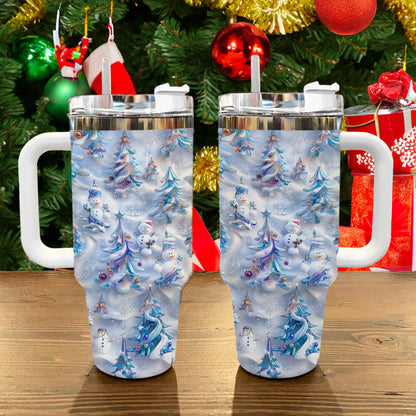 Shineful Glossy Tumbler Joyful Christmas