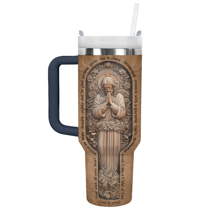 Shineful Tumbler Wooden Bible Verses