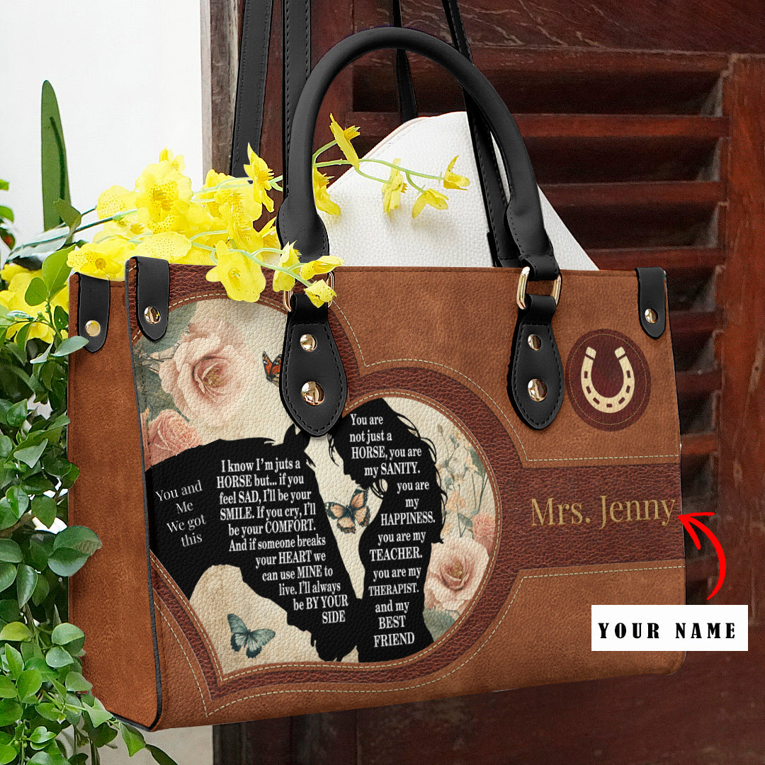 Shineful Leather Bag Personalized The Saddle Bond