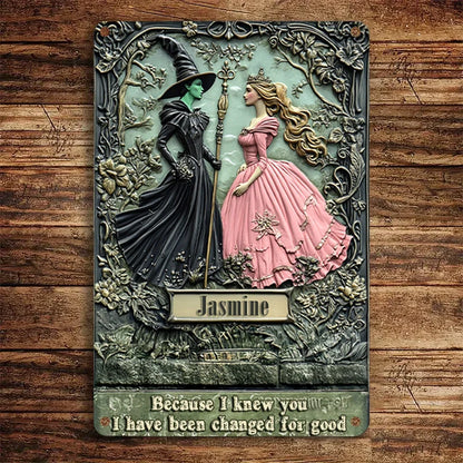 Shineful 2D Metal Sign Witches' Graceful Pact