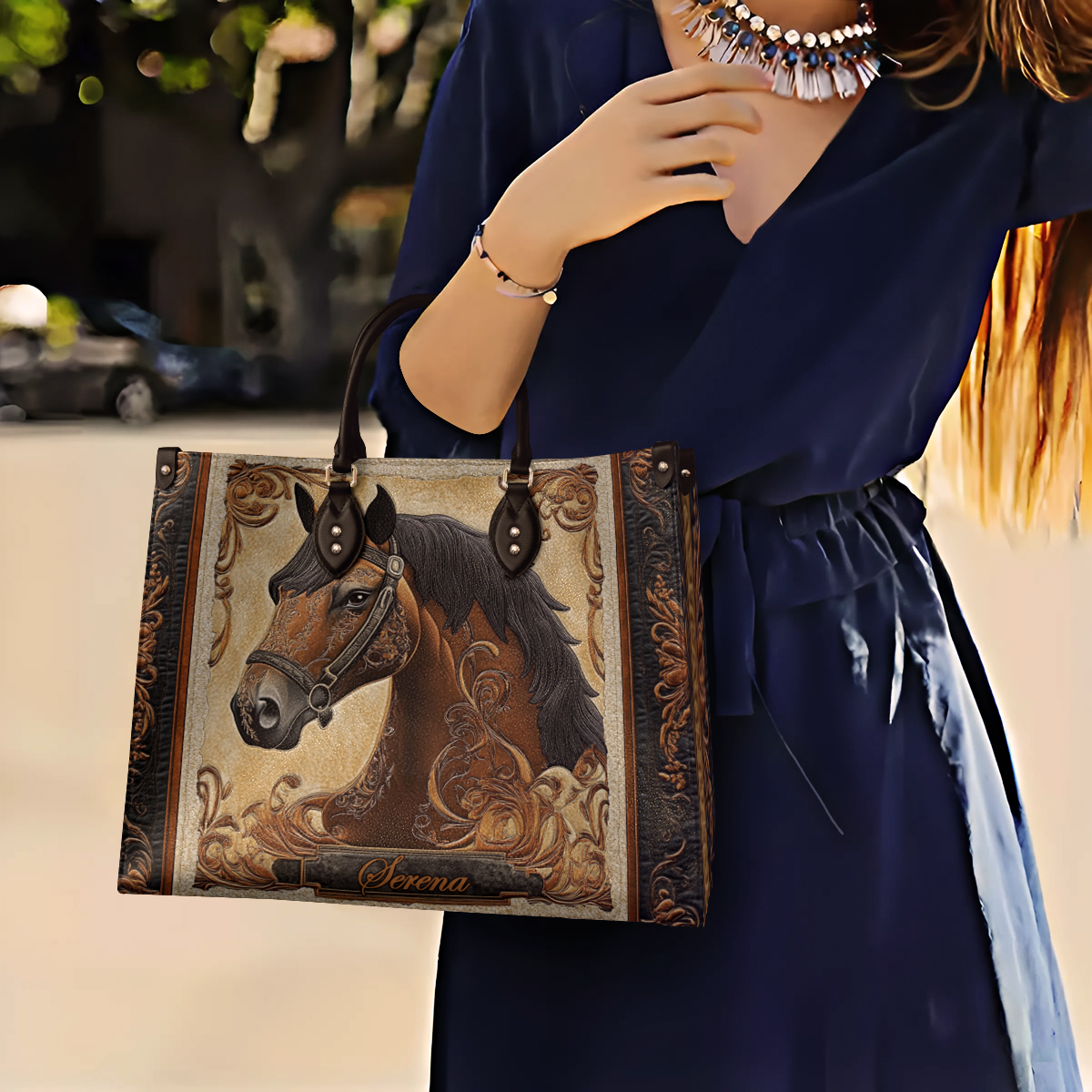 Shineful Leather Bag Gallop Luxe