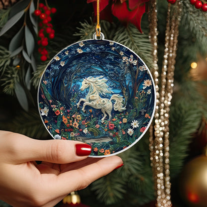 Shineful 2D Acrylic Ornament Enchanted Horse