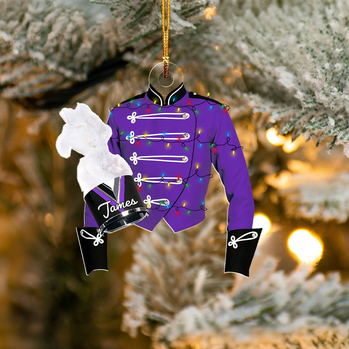 Shineful 2D Acrylic Ornament - Personalized Marching Band Uniform Collection