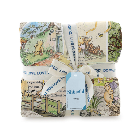 Shineful Fleece Blanket Pooh Forest Dreams