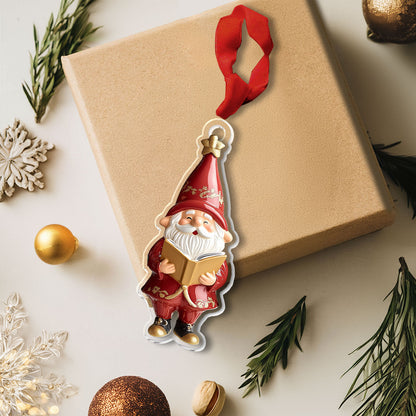 Shineful 2D Acrylic Ornament - Gnome Caroler Collection