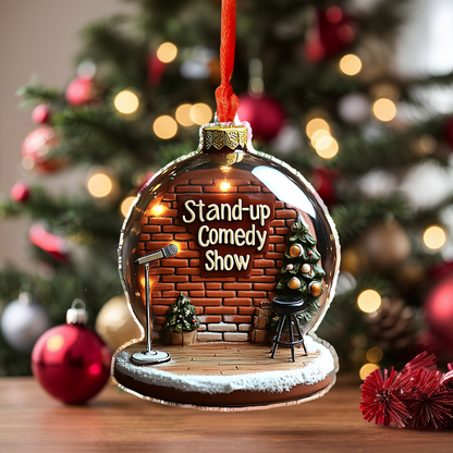 Shineful 2D Acrylic Ornament - Pack Discount Stand-up Comedy Stage Delight