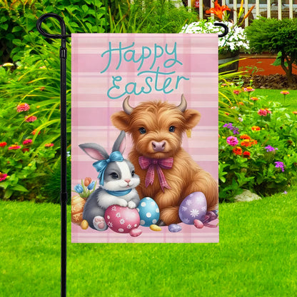 Shineful Garden Flag 12" x 18" Highland Charm Easter