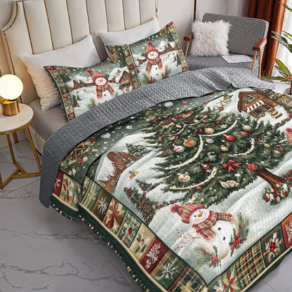 Shineful All Season Quilt 3-Piece Set Holiday Hearthside