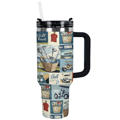 Shineful Tumbler Vintage Golf Dreams