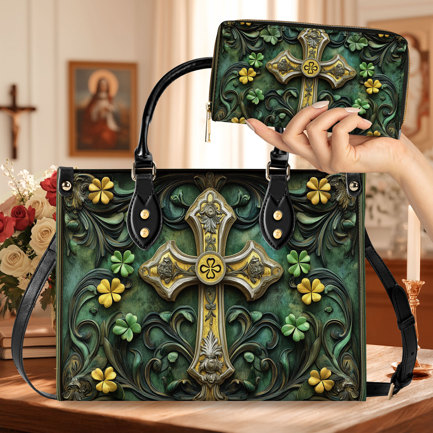 Shineful Leather Bag Celtic Grace