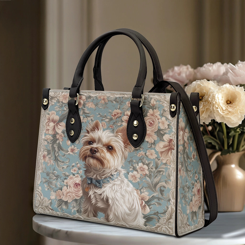 Shineful Leather Bag Royal Yorkie Elegance