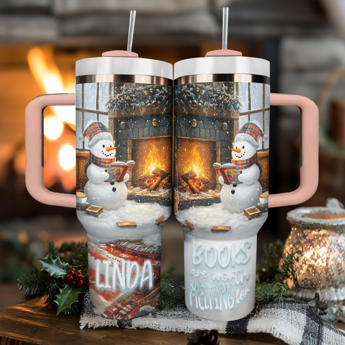 Shineful Personalized Tumbler Books Are Worth Melting For