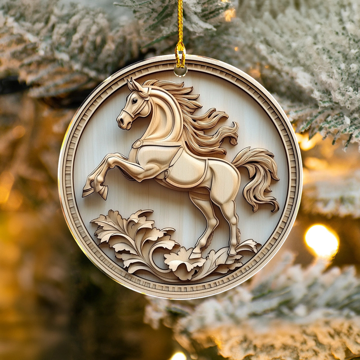 Shineful 2D Acrylic Ornament Majestic Horse