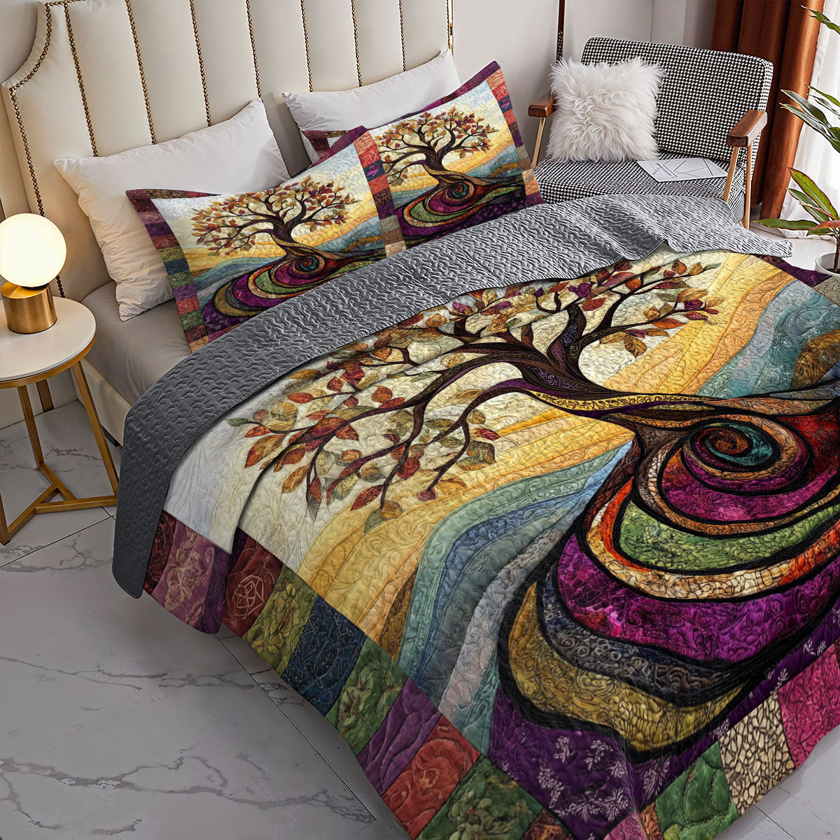 Shineful All Season Quilt 3-Piece Set A Celebration of Growth and Renewal