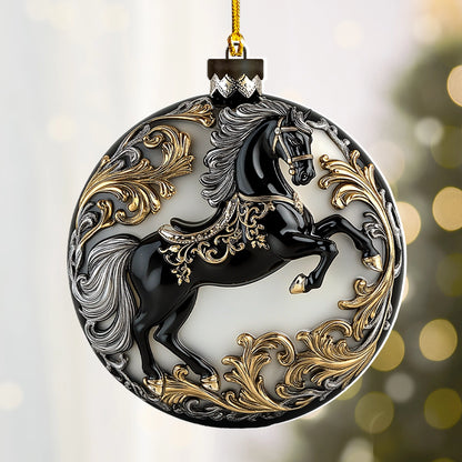 Shineful 2D Acrylic Ornament - Horse Regal Steed