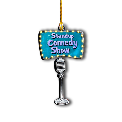 Shineful 2D Acrylic Ornament Stand-up Comedy Show Delight