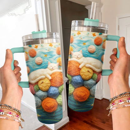 Chat en laine Shineful Tumbler