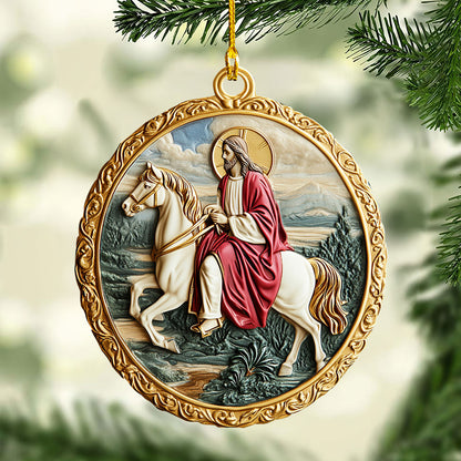 Shineful 2D Acrylic Ornament - Glorious King on the White Horse