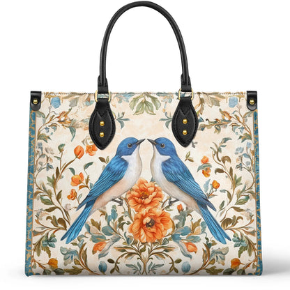 Shineful Leather Bag Bluebird Affection