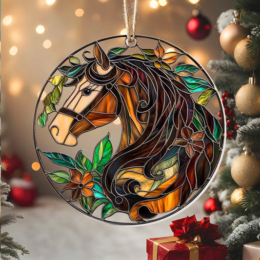 Shineful 2D Acrylic Ornament - Horse Elegance Sunlit