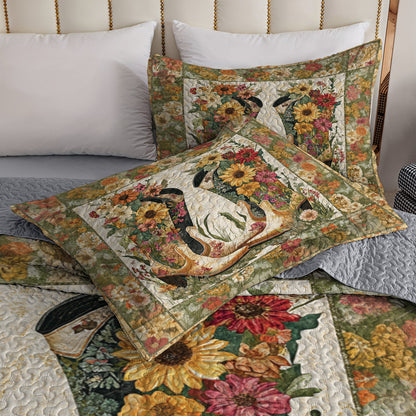 Shineful All Season Quilt 3-Piece Set Rustic Romance Cowboy