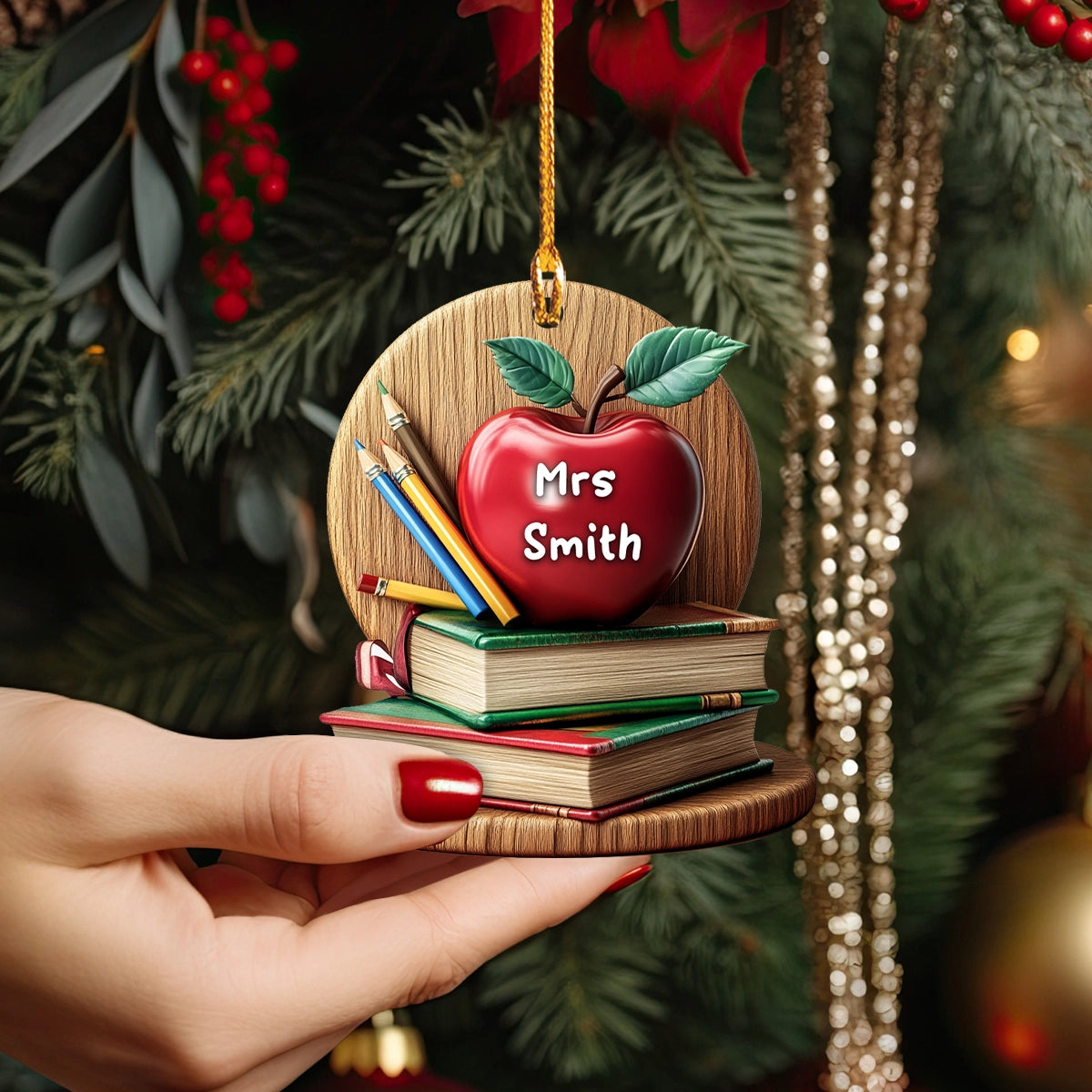 Shineful 2D Acrylic Ornament The Apple Of Knowledge