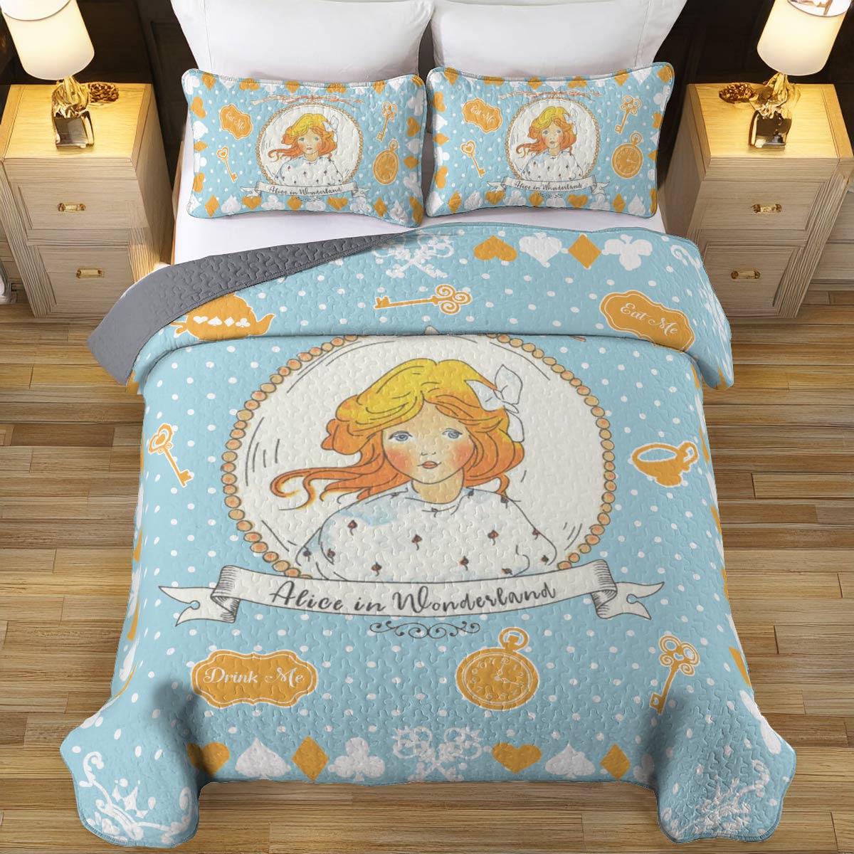 Shineful All Season Quilt 3-Piece Set Wonderland Whispers