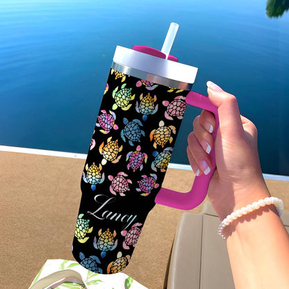 Shineful Tumbler Colorful Turtle